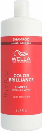 Wella Szampon Rewitalizujący Kolor Invigo Color Brilliance Włosy Farbowane Gęste Włosy 1L
