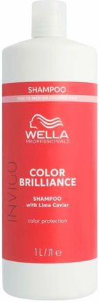 Wella Szampon Rewitalizujący Kolor Invigo Color Brilliance Włosy Farbowane Cienkie Włosy 1L