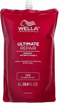 Wella Professionals Ultimate Repair Szampon Odbudowujący Włosy Zniszczone Refill 1000 ml