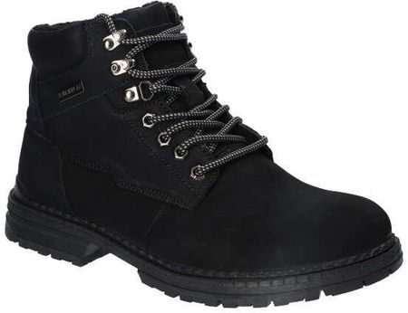 AMERICAN CLUB CY94 TRAPERY BUTY ZIMOWE SKÓRZANE BLACK 42