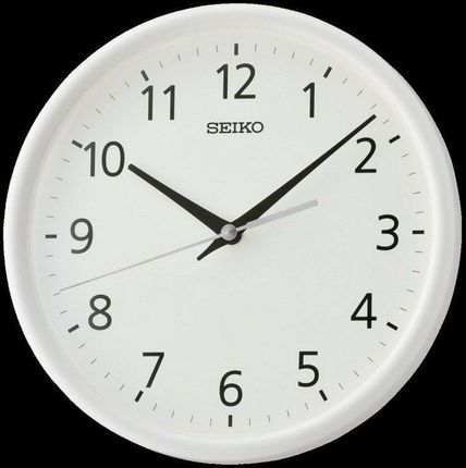 Zegar ścienny biurkowy SEIKO QXA804W 22 cm Biały