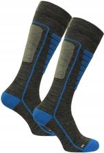 Zdjęcie Skarpety Narciarskie Woolona Z Wełny Merino - Mikołów