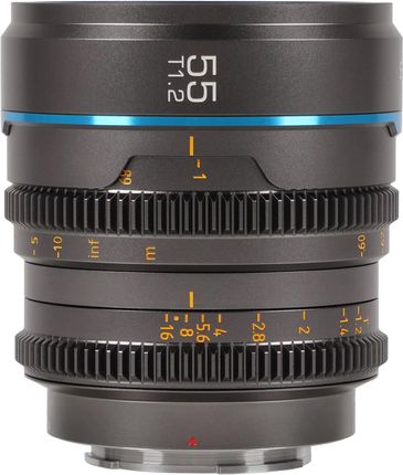 Sirui Night Walker 55mm T1.2 S35 Cine Lens Fuji X-Mount Metal Grey | Obiektyw filmowy