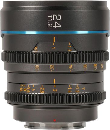 Sirui Night Walker 24mm T1.2 S35 Cine Lens Canon RF-Mount Metal Grey | Obiektyw filmowy