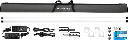 Nanlite PavoTube II 60XR Tube Light 2 Kit | 2 Lampy tubowe, miecze świetlne, RGBWW, 2.2m, 100W, DMX, 2700K-12000K