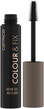 Zdjęcie CATRICE COLOUR&FIX maskara do brwi 030 dark brown, 5 ml - Skórcz