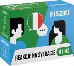 Zdjęcie Fiszki włoski Reakcje na sytuacje A1-A2 - Żerków