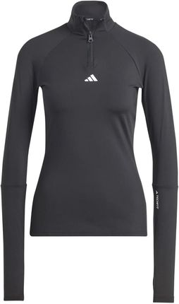 Damska Koszulka z długim rękawem Adidas TF CR 14Z LS Hy3215 – Czarny