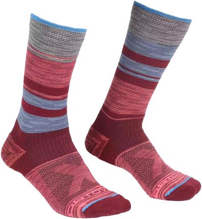 Damskie Skarpety z Wełną Ortovox All Mountain Mid Socks W - multicolour