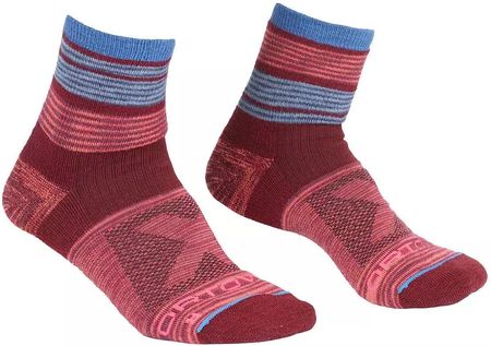 Skarpety Wełniane Ortovox All Mtn Quarter Socks W - multicolour