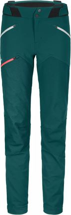 Spodnie Damskie Ortovox Westalpen Softshell Pants W - pacific green