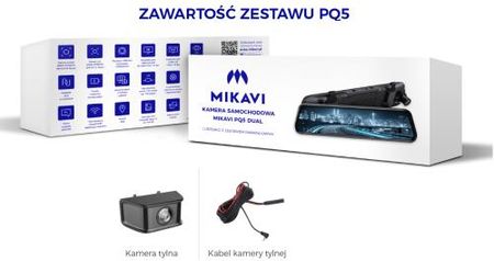 Mikavi Pq5 Kamera Tylna + Przewód 9 Metrów (PQ5ZEST9)