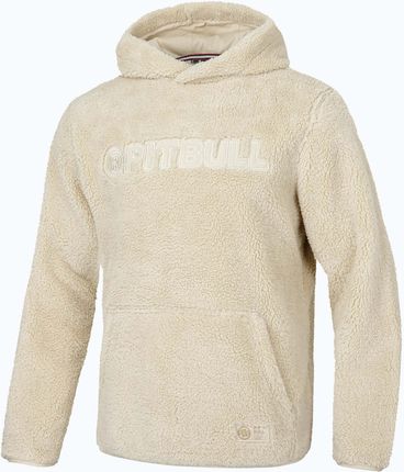 Bluza męska Pitbull West Coast Aragon Hooded beige | WYSYŁKA W 24H | 30 DNI NA ZWROT