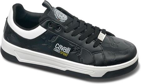Sneakersy marki Cavalli Class model CM8803 kolor Biały. Obuwie Męskie. Sezon: Jesień/Zima