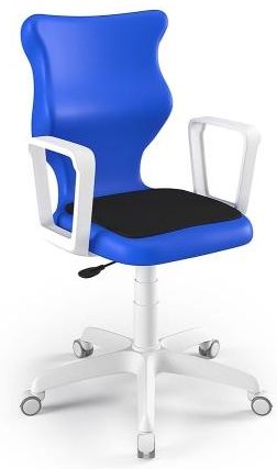 Entelo Krzesło szkolne Twist Soft WH niebieskie rozmiar 6 (159-188 cm)