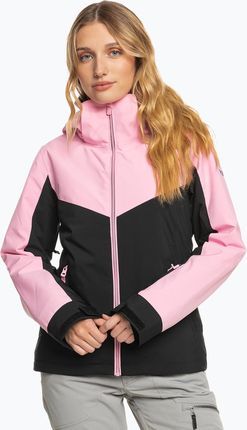 Kurtka Snowboardowa Damska Roxy Free Jet Block Pink Frosting