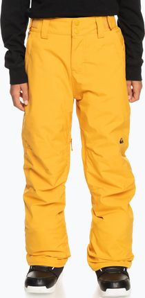 Spodnie Snowboardowe Dziecięce Quiksilver Estate Youth Mineral Yellow