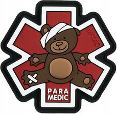 Zdjęcie Naszywka M-Tac Paramedic Miś PVC Brown Black - Łomianki