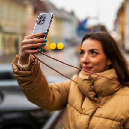 Fixed Etui Pure Neck Do Apple Iphone 15 Pro Różowe - zdjęcie 4