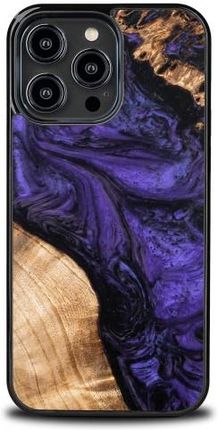 Bewood Drewniane Etui Iphone 15 Pro Max Violet