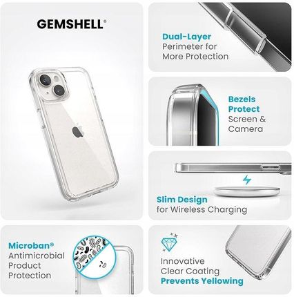 Speck Etui Gemshell Do Apple Iphone 15 Przezroczyste - zdjęcie 4