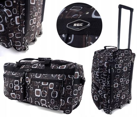 Duża Torba Podróżna 3x Kółka Bagaż walizka 100L