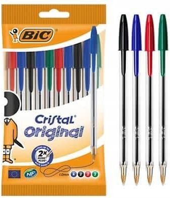 Bic Długopis Tradycyjny Kolorowy 10szt. Zestaw