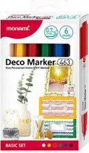 Zdjęcie Monami Markery Do Dekoracji 6szt. 0,7Mm Zestaw - Nowe Brzesko