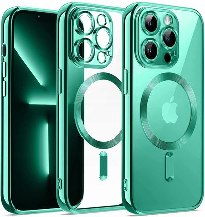Smart Tel Etui Zielone Magsafe Cam Case Obudowa Futerał Do Apple Iphone 11 Pro