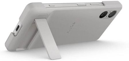 Sony Xperia 5 V Style Cover Platinum Grey