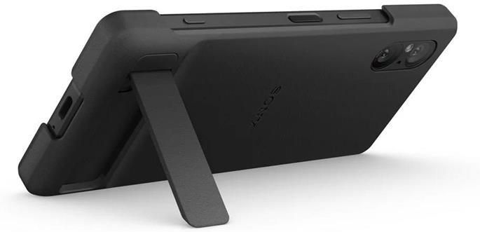 Custodia Sony Xperia 5 V Style Cover Con Supporto – XQZ-CBDE – Originale Nuova