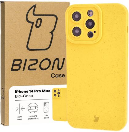 Bizon Etui Bio Case Do Apple Iphone 14 Pro Max Żółte