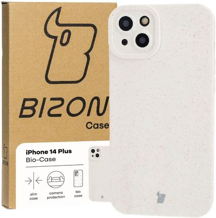 Bizon Etui Bio Case Do Apple Iphone 14 Plus Ecru
