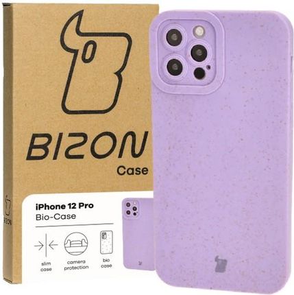 Bizon Etui Bio Case Do Apple Iphone 12 Pro Fioletowe