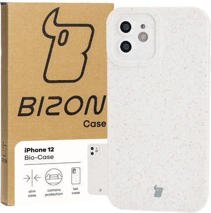 Bizon Etui Bio Case Do Apple Iphone 12 Ecru