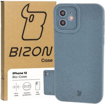 Bizon Etui Bio Case Do Apple Iphone 12 Niebieskie