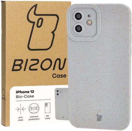 Bizon Etui Bio Case Do Apple Iphone 12 Szare