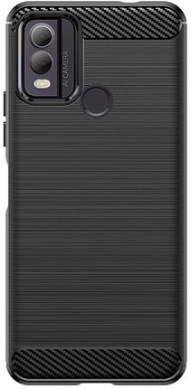 Hurtel Etui Silikonowe Carbon Case Do Nokia C22 Czarne
