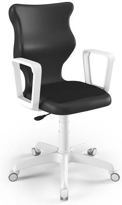 Entelo Krzesło szkolne Twist Soft WH czarne rozmiar 5 (146 -176,5 cm) 