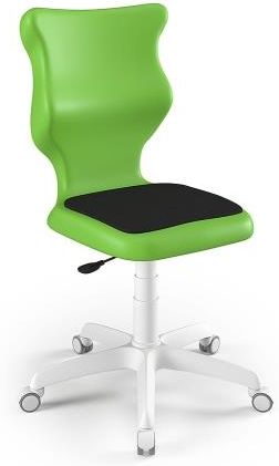 Entelo Krzesło szkolne Twist Soft WH zielone rozmiar 4 bez podłokietników