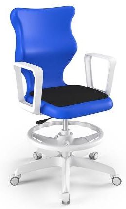 Entelo Krzesło szkolne Twist Soft WH niebieskie rozmiar 5 (146 -176,5 cm)  (146 -176,5 cm) WK+P
