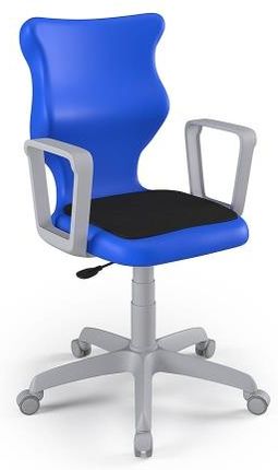 Entelo Krzesło szkolne Twist Soft GY niebieskie rozmiar 5 (146 -176,5 cm) 