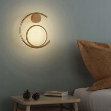 Zdjęcie Kinkiet APP1143 miedziany LED lampa ścienna neutralna - Łódź