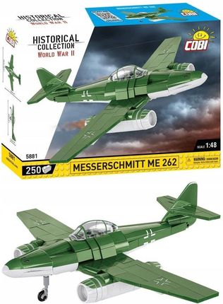 Cobi Klocki 5881 Samolot Messerschmitt Me262 Hc Ww2 250El.