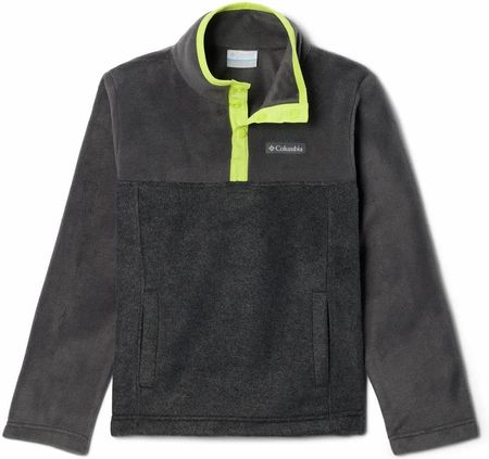 Columbia Polar Dziecięcy Steens Mtn 1 4 Snap Fleece Pull Over Grafitowy