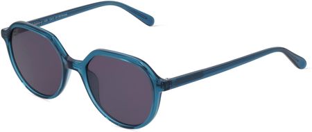 ABC 074 SUN FA ALEX Uniwersalne-okulary przeciwsłoneczne Oprawka pełna Panto Acetat-oprawy, niebieski