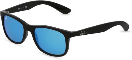 Ray-Ban Junior RJ 9062S okulary przeciwsłoneczne dla nastolatków, Oprawka: Tworzywo sztuczne, czarny
