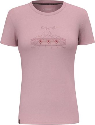 Koszulka Salewa Pure Dolomites Am T-Shirt W - zephyr