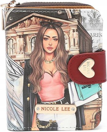 Portfel damski mały kolorowy na prezent Nicole Lee