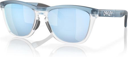 Oakley Okulary przeciwsłoneczne FROGSKINS RANGE Transparent Stonewash/Prizm Deep Water Polarized OO9284-09